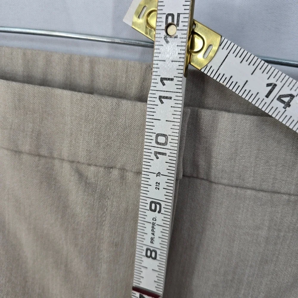 J Jill Pants Woman‎ Size 14 Khaki Beige Career Casual Travel Straight Stretch